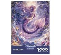 Sirena 1000 Piezas Rompecabezas Juego De Familia Impresionante Maravilloso Puzzles Desafío De Color para Regalos De Viaje, Presente 70x50cm/1000pcs