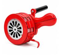Sirena Alarma De Manivela, 120db Sirena De Manivela De Mano Portátil Megafono Volumen Ajustable Sirenas Alarma De Seguridad De Emergencia para FáBricas, Escuelas Y Lugares PúBlicos