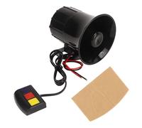 Sirena de 3 tonos de 12 V y 30 W, 120 dB, sonido potente y alto volumen, alerta de advertencia eléctrica, bocina de aire para emergencias de vehículos, automóviles y camiones.