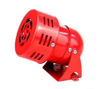Sirena de alarma eléctrica fuerte para bocina para construcción de fábrica Seguridad Zumbador de plástico de metal rojo con base fija Ac 220v Ac110v Dc24v Dc12v Opciones de suministro (AC220V)