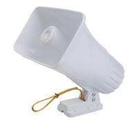 Sirena de alarma electrónica, 130dB DC 12V seguridad interior al aire libre para bocina, ABS ignífugo para el sistema de negocios en casa