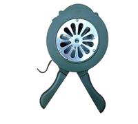 Sirena de manivela Alarma de manivela contra Incendios portátil Mano Fija Ejercicio Defensa aérea Fácil Usar Larga Distancia transmisión(Green)