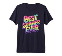 Sirena de natación Vintage, la Mejor del Verano de la Historia de Las Hermanas Camiseta Premium