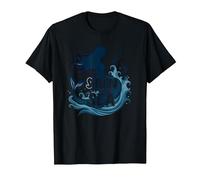Sirena del mar: Encantadora melodía de Sirena Camiseta, Hombre, Negro, 4XL