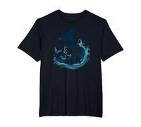 Sirena del mar: Encantadora melodía de Sirena Camiseta, Hombre Tallas Grandes, Negro, 5X Alto