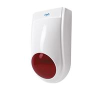 Sirena Exterior inalámbrica PNI SafeHouse HS007 con batería para Sistemas de Alarma inalámbricos