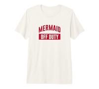 Sirena Fuera de Servicio Divertido Playa océano Regalo para Nadar Mujeres niñas Camiseta Premium