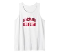 Sirena Fuera de Servicio Divertido Playa océano Regalo para Nadar Mujeres niñas Camiseta sin Mangas