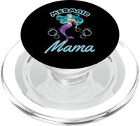 Sirena Mama Cumpleaños Familia Mamá Sirenas PopSockets PopGrip para MagSafe