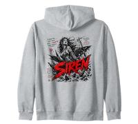 Sirena Mar Oscuro Mito Griego Horror Naufragio Leyenda Sudadera con Capucha