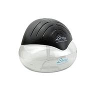 Sirena Purificador de aire Twister - Purificador de aire de agua para el hogar - Limpiador de aire y desodorante con luz LED - Desinfectante de aire para humos, alergias y mascotas - Removedor de polvo para dormitorio y oficina