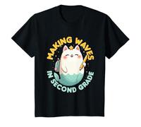 Sirena Sirenas Making Waves In Second Grade Camiseta