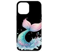 Sirenas pastel de ensueño cola de sirena nadando océano playa diversión Carcasa para iPhone 12 Pro Max