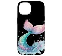 Sirenas pastel de ensueño cola de sirena nadando océano playa diversión Carcasa para iPhone 14