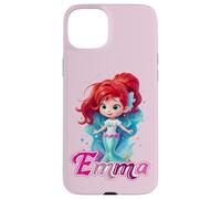 Sirenas pequeñas con el nombre Emma Carcasa para iPhone 15 Plus