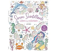 Sirene scintillanti. Libro da colorare. Ediz. illustrata. Con 750 brillantini adesivi (Libri attivi)