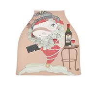 Sirène Vin Rouge Beauté Cubierta de Lactancia Materna Asiento de Bebé Cubierta de Cochecito Transpirable Carros de La Compra Cubierta para Niños Niñas
