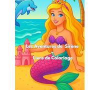 Sirènes et océans magiques - Livre de coloriage pour enfants