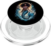 Sirenita Negra PopSockets PopGrip para MagSafe