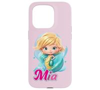 sirenitas llamadas Mia Carcasa para iPhone 15 Pro