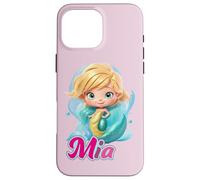sirenitas llamadas Mia Carcasa para iPhone 16 Pro Max
