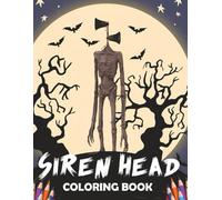 Siren's He.ad coloring book: Encourage Creativity with Fun Colouring For Ages 4-8,Ages 8-12