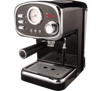 Sirge CREMILDA Cafetera Express para Espresso y Capuccino, 15 Bares [Bomba Made in Italy], 1100 W, Manómetro Medidor de Presión, mecánica, Depósito de Agua 1,25 L extraíble, Boquilla de Vapor