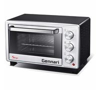 Sirge Horno eléctrico, capacidad 16 L, 5 funciones de cocción, temporizador de 60 min, equipado con parrilla, bandeja y recogemigas, 1400 W