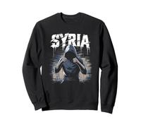 Siria Gift Flag Siria Vintage Siria Damasco Sudadera