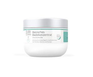 SIRIDERMA Baños concentrados básicos, calmante, alivia el picor en neurodermatitis y psoriasis, baño completo, baño de pies y lavado básico, para todos los tipos de piel, incluso bebés y niños (500 g)