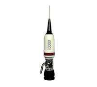 Sirio Fighter 5000 PL CB Radio Antena Móvil, 27-30 MHz, 1500W Continuo, 197 cm, Blanco