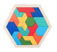 SIRLOMU 1pcs Tangram Montessori Creativo para Niños Fomenta el Pensamiento Lógico y la Imaginación Espacial