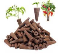 SIRLOMU 20 piezas cápsulas de semillas de inicio, kit de jardín interior, esponjas de inicio de siembra para cultivo en interiores, crecimiento de raíces, compatible con sistema hidropónico