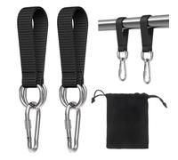 SIRLOMU Correas 2 piezas de Hamaca resistente al desgarro, Kit de Suspensión de Nylon, Fácil Instalación, Uso Versátil para Columpios de Árbol y Sillas Colgantes