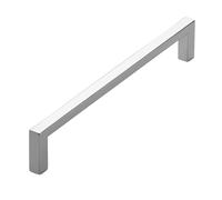 Siro Macha LA 160 mm, ancho 168 mm, ZN cromado pulido, niquelado fino, distancia entre orificios 160 mm.