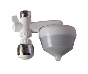 Siroflex 2650/1S Classic UNI 3-A Purificador de agua doméstico con atomizador-aireador con rótula Sirius|Purificador-Filtro de agua para el grifo de la cocina|Eliminación de cloro