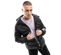 SIROKO - Abrigo Insulado Puffer Tacca - L - Negro