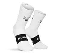 SIROKO - Calcetines de Ciclismo - Burgos Burpellet BH BBBH 26 S1 White - XL-XXL - Blanco
