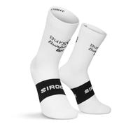 SIROKO - Calcetines de Ciclismo - Burgos Burpellet BH BBBH S1 White - M-L - Blanco
