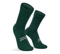 SIROKO Calcetines de ciclismo con lana merino SRX Arbor Verde M-L