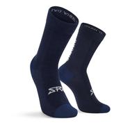 SIROKO Calcetines de ciclismo con lana merino SRX Arctic Azul XS-S