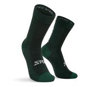 SIROKO - Calcetines de Ciclismo de Lana Merino SRX Arbor - M-L - Verde/Gris