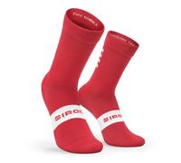 SIROKO - Calcetines de Ciclismo S1 Red Flamme Rouge - XS-S - Rojo
