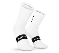 SIROKO - Calcetines de Ciclismo S1 White Gavia - XL-XXL - Blanco