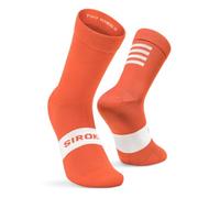 SIROKO Calcetines para ciclismo S1 Orange Flanders Naranja Intenso S