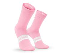 SIROKO Calcetines para ciclismo S1 Pink Agnello Rosa Chicle M-L