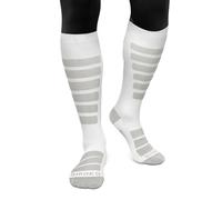 SIROKO Calcetines para snowboard esquí y nieve AORAKI White Blanco XL-XXL