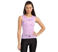 SIROKO - Camiseta Interior de Ciclismo sin Mangas para Mujer Hesse - L-XL - Lavanda