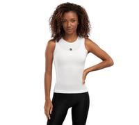 SIROKO - Camiseta Interior de Ciclismo sin Mangas para Mujer Train Force - L-XL - Blanco/Rosa Chicle