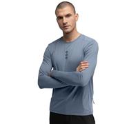 SIROKO - Camiseta Técnica de Manga Larga Gravel Cáucaso - M - Azul